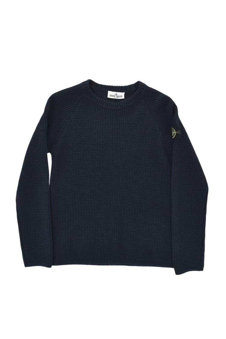 Boys Blue Knitted Sweater 1