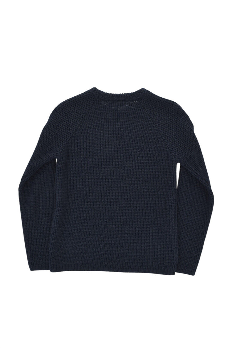 Boys Blue Knitted Sweater 2