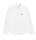 White Boxy Logo Shirt 1