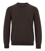 Brown Crew Neck Sweater 1