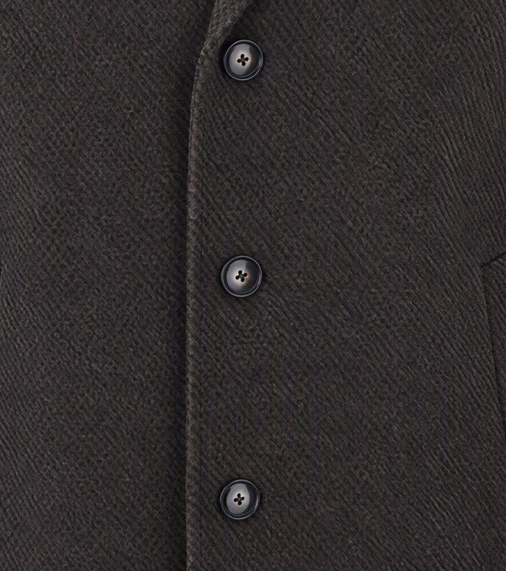 Brown Notched Lapel Coat 3