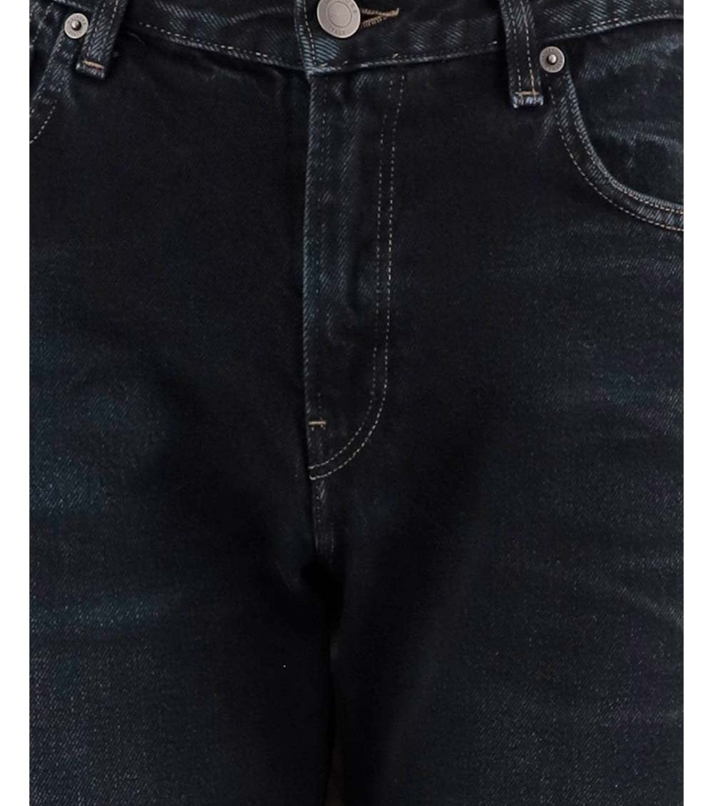 Dark Blue High Rise Jeans 3
