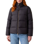 Black Mock Collar Jacket 1