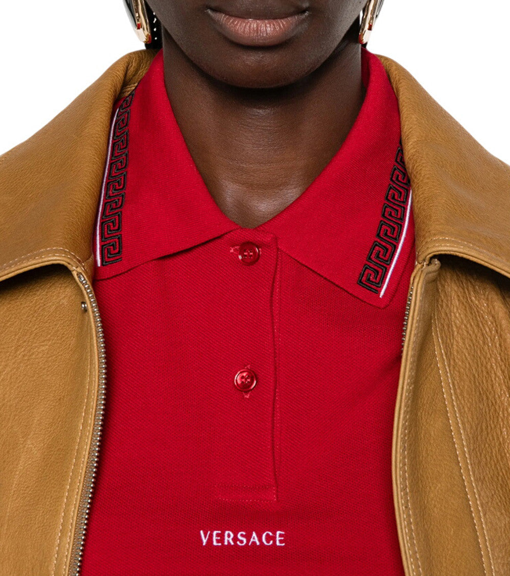 Red Shirt Collar Polo 4