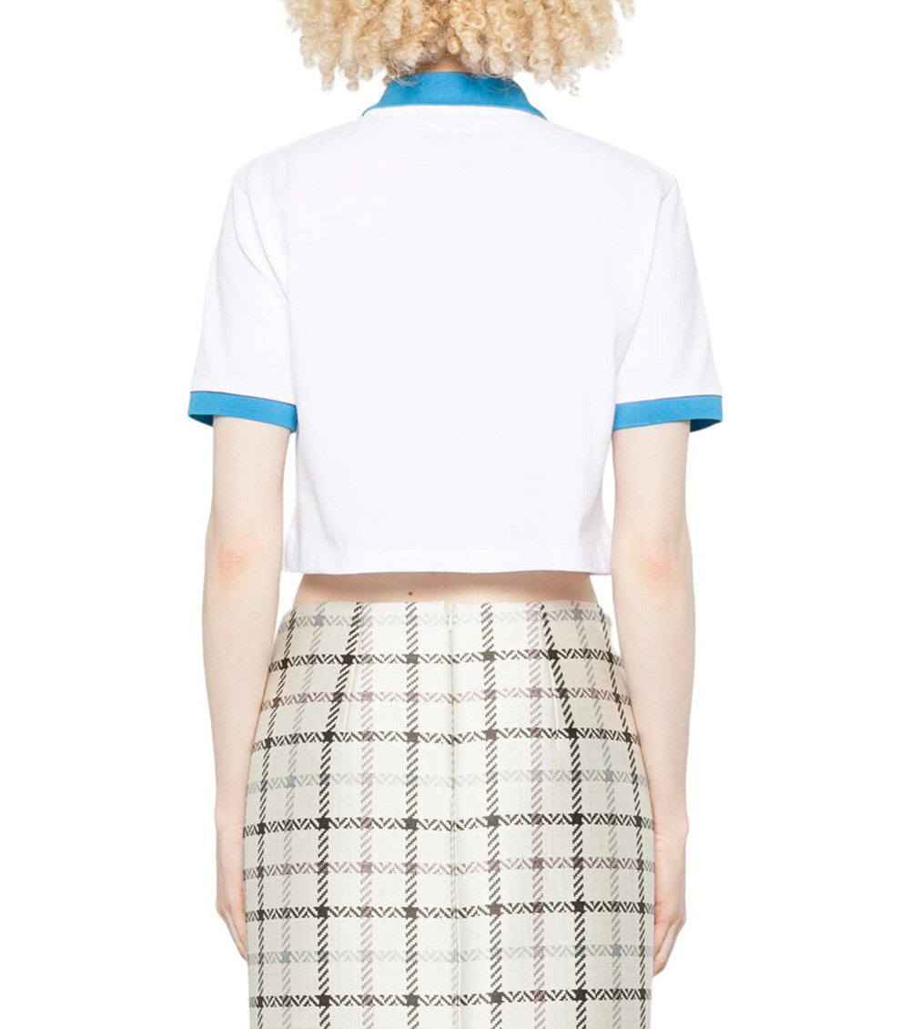 White Shirt Collar Polo 2