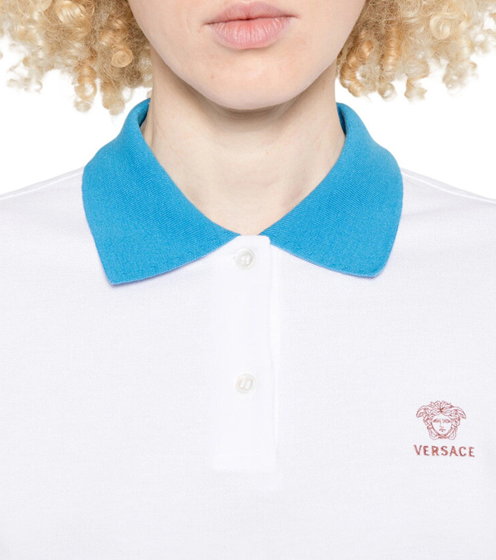 White Shirt Collar Polo 5