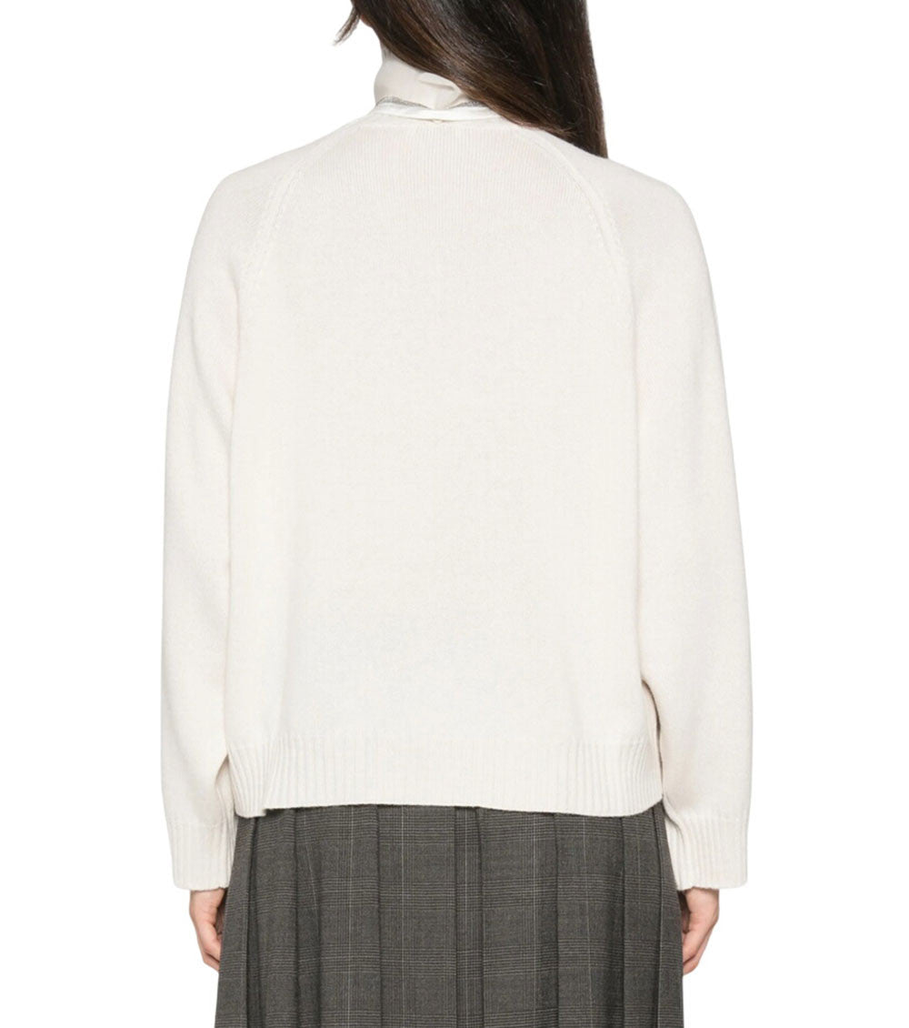 Off White Turtle Neck Sweater 2