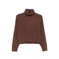 Brown Turtle Neck Sweater 1
