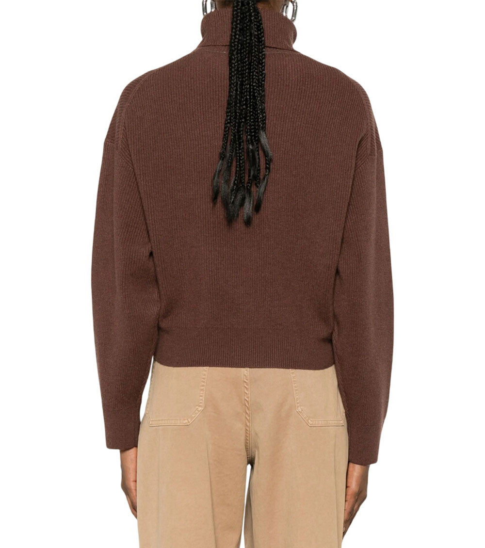 Brown Turtle Neck Sweater 3