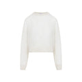 White Crew Neck Sweater 1