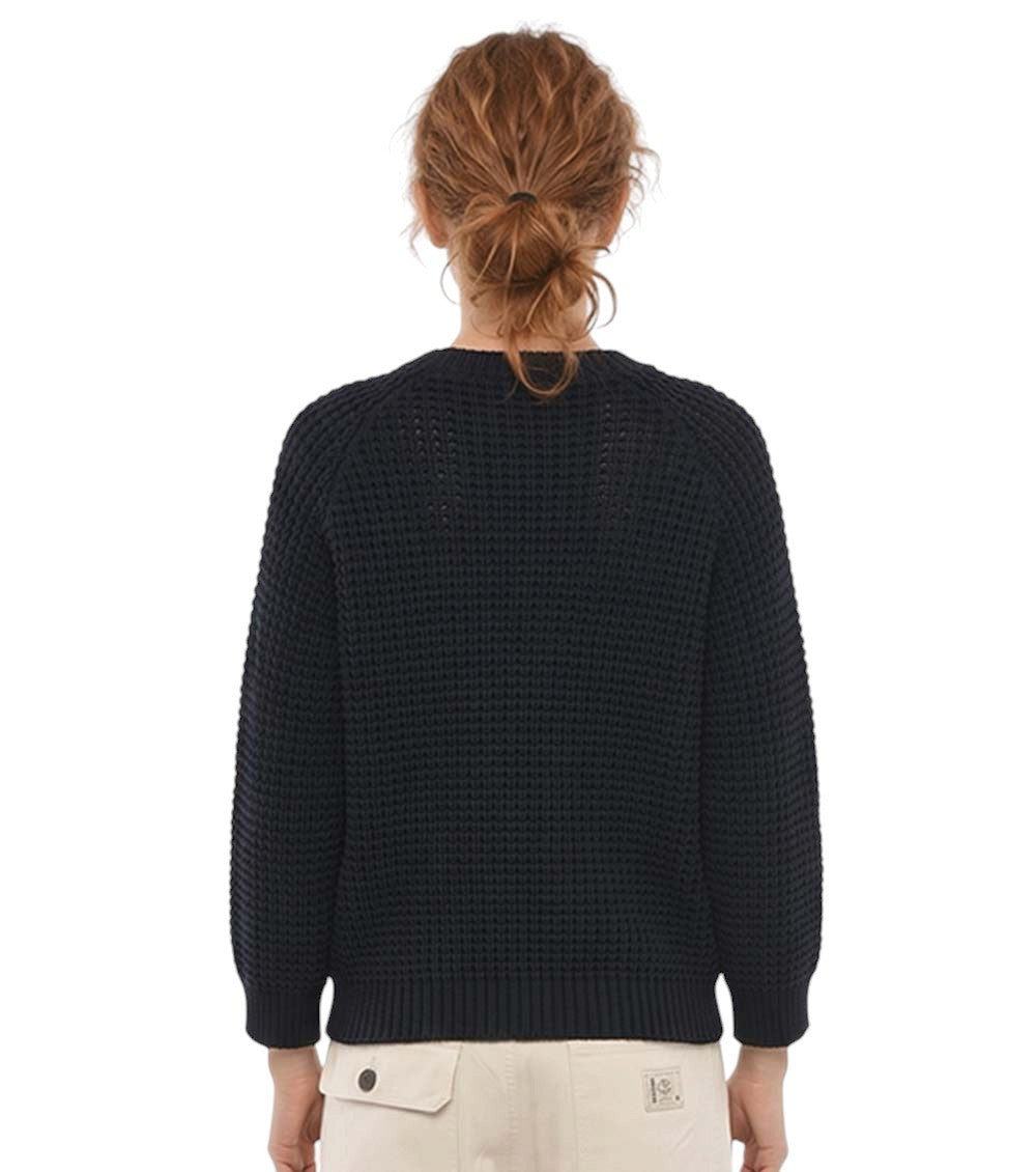 Blue Crew Neck Sweater 2