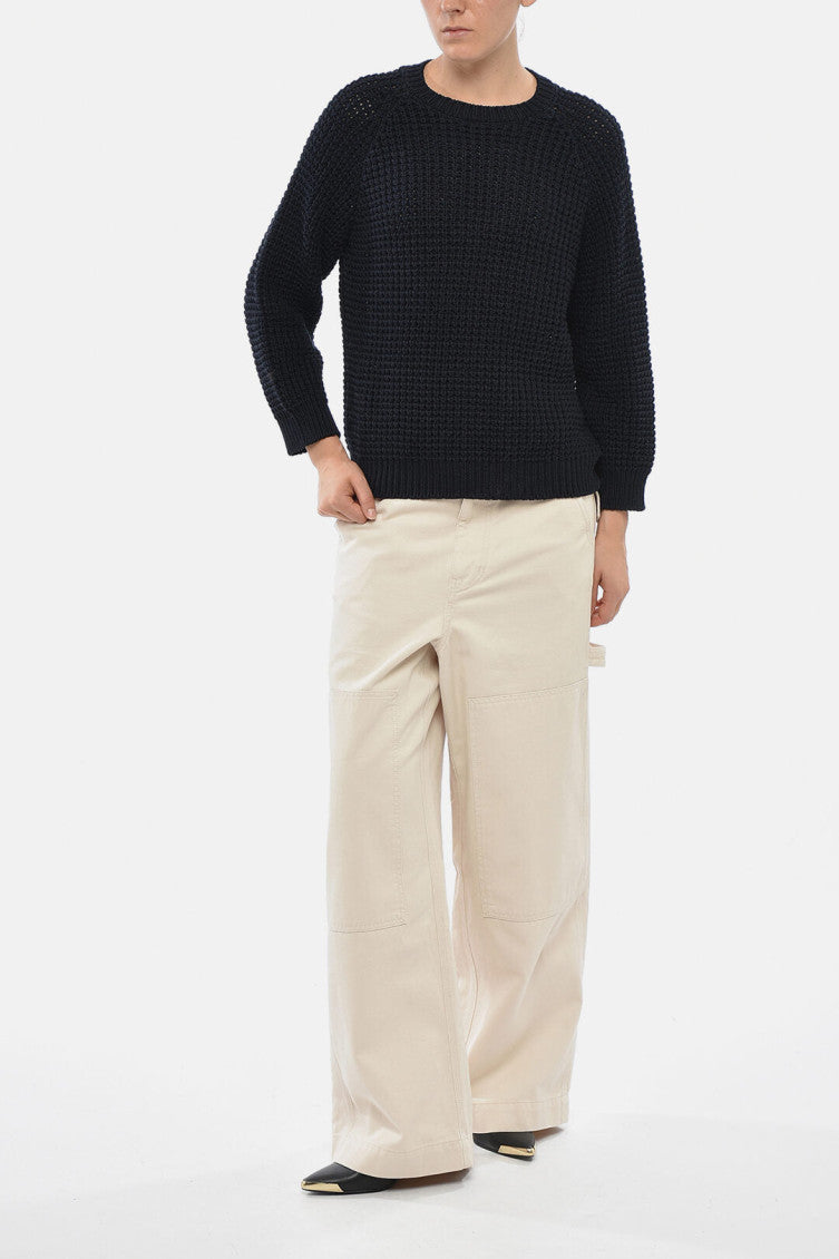 Blue Crew Neck Sweater 4