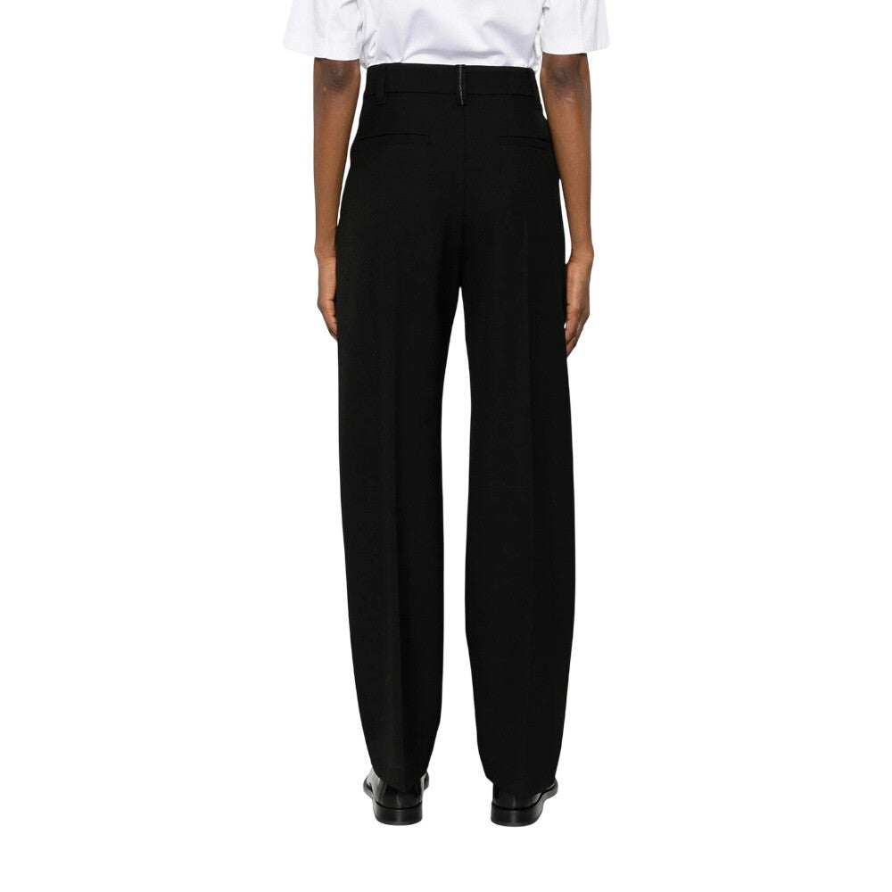 Black Flat Front Pants 3