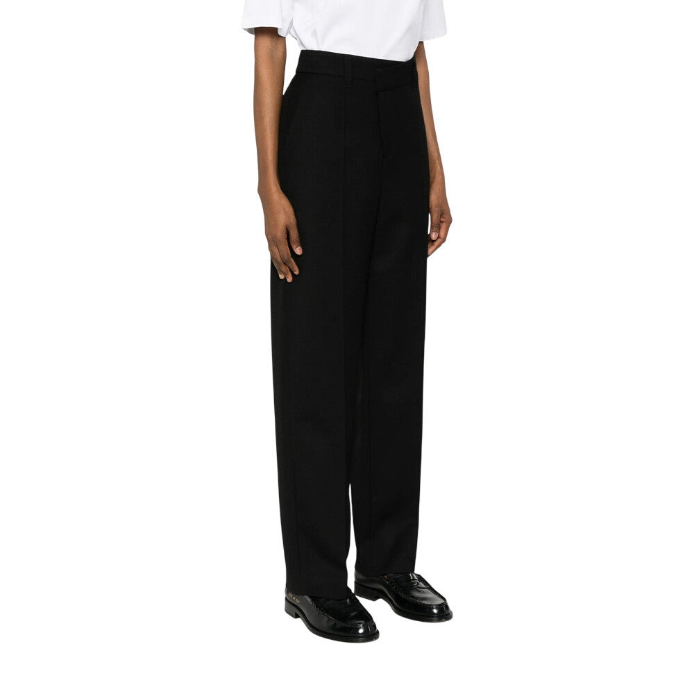 Black Flat Front Pants 4
