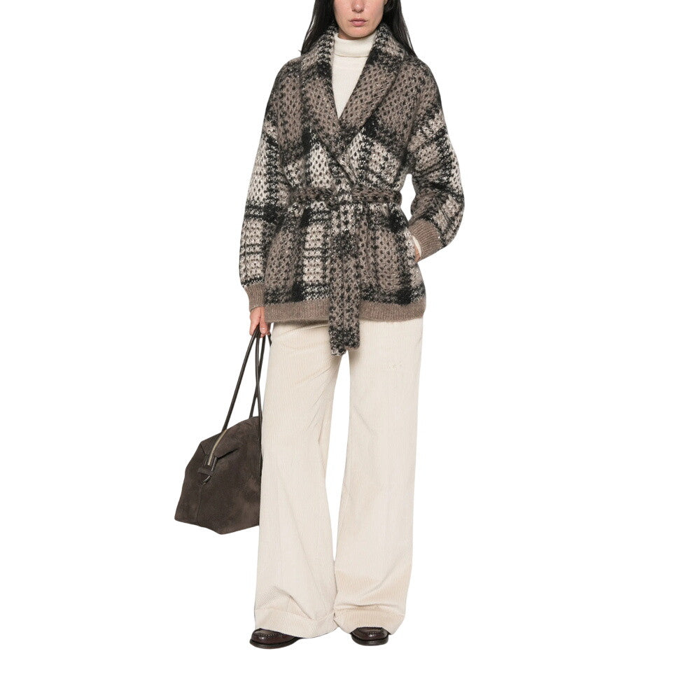 Off White Regular Flat Front Pants 1
