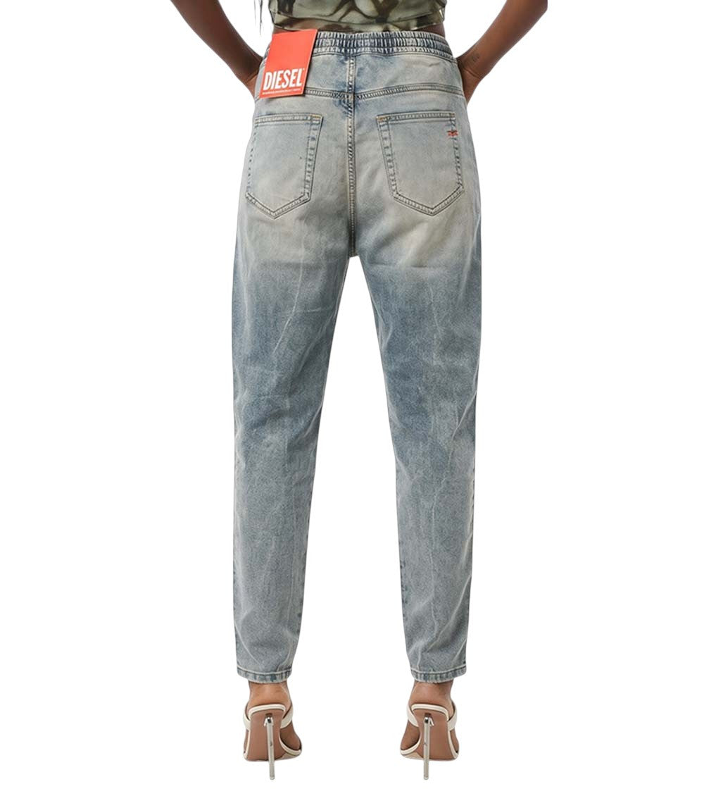 Light Blue Mid Rise Jeans 2