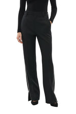 Black Flat Front Pants 1