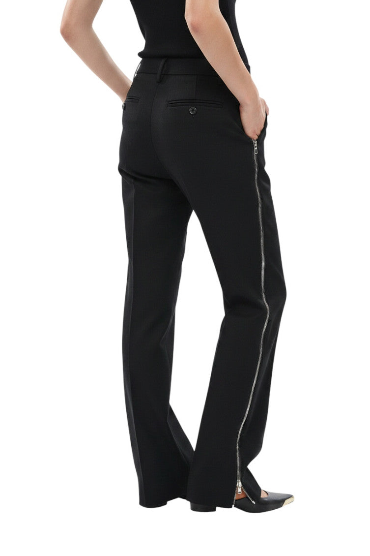 Black Flat Front Pants 2