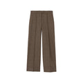 Brown Flat Front Pants 1