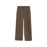 Brown Flat Front Pants 1