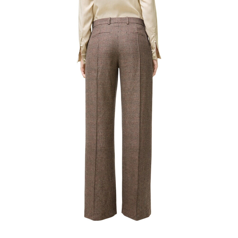 Brown Flat Front Pants 2