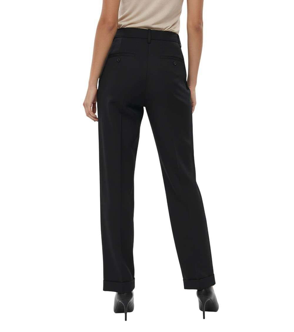 Black Flat Front Pants 2