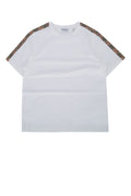 Kids White Cotton T-Shirt 1