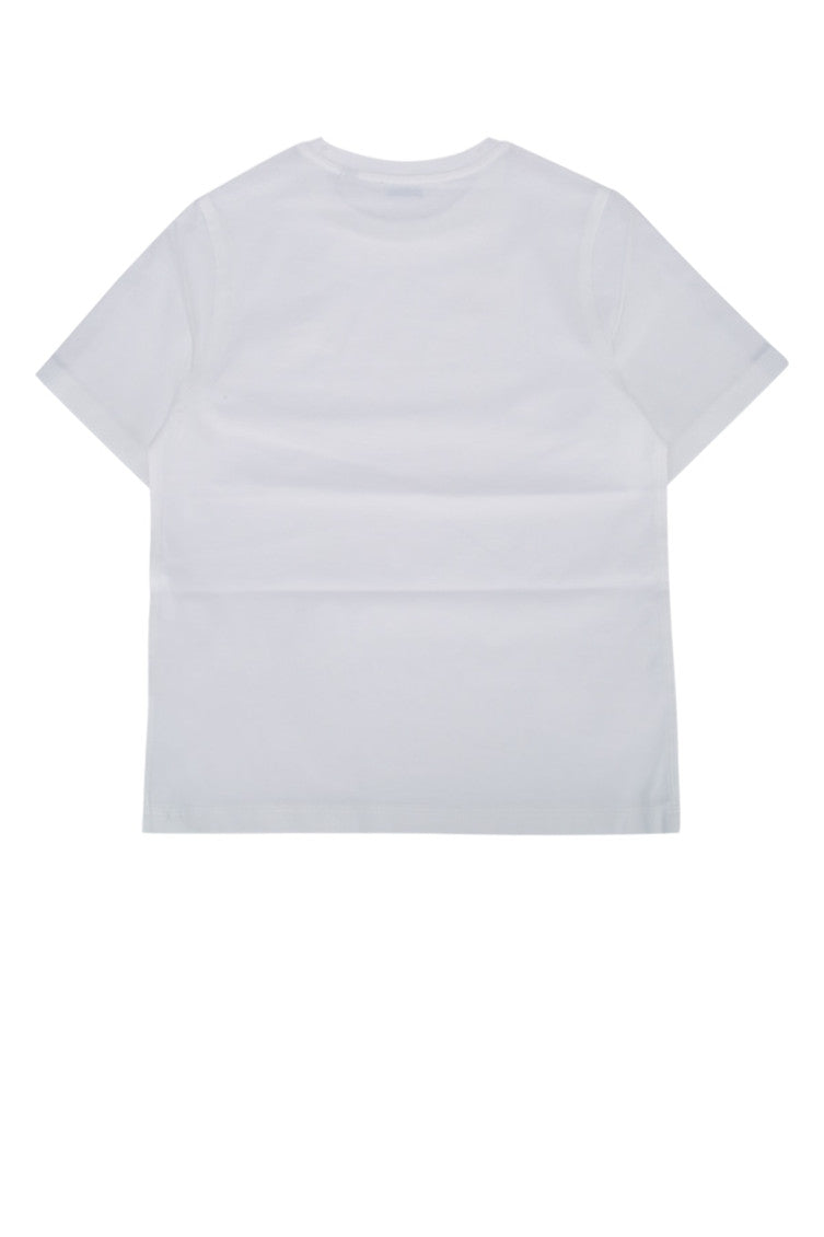 Kids White Cotton T-Shirt 2