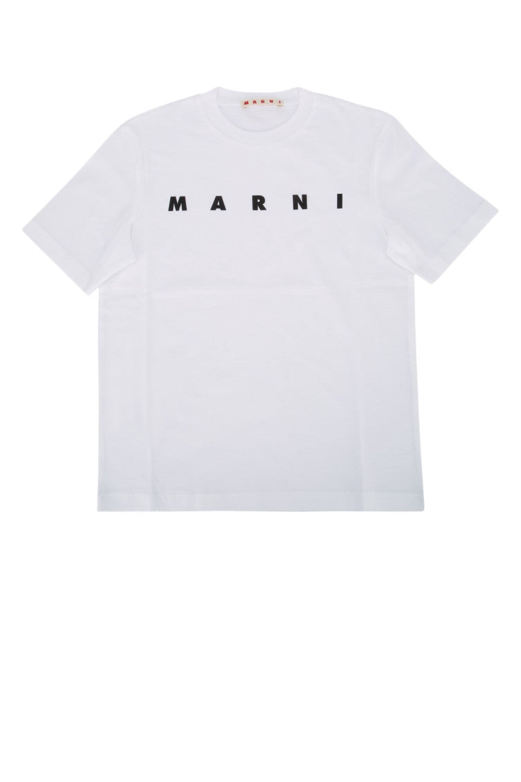 Kids White Logo T-Shirt 1