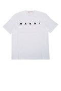 Kids White Logo T-Shirt 1
