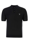 Black Logo Polo Shirt 1