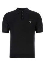 Black Logo Polo Shirt 1