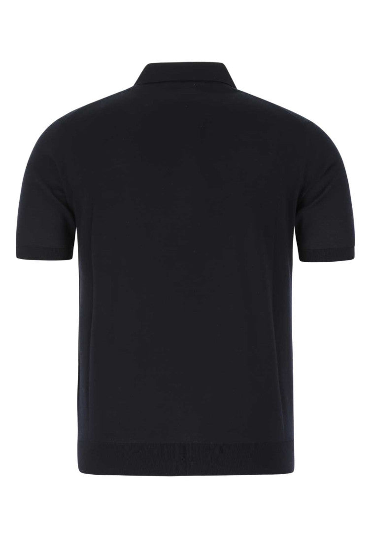 Navy Blue logo embroidery 2