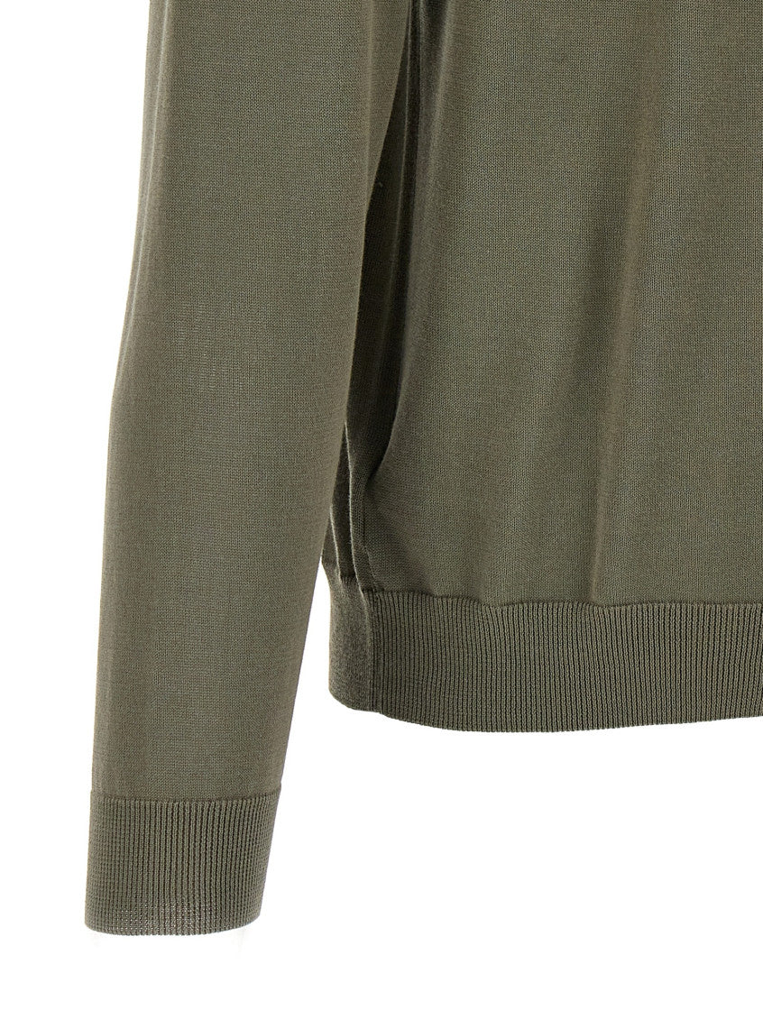 Green Cotton sweater 4