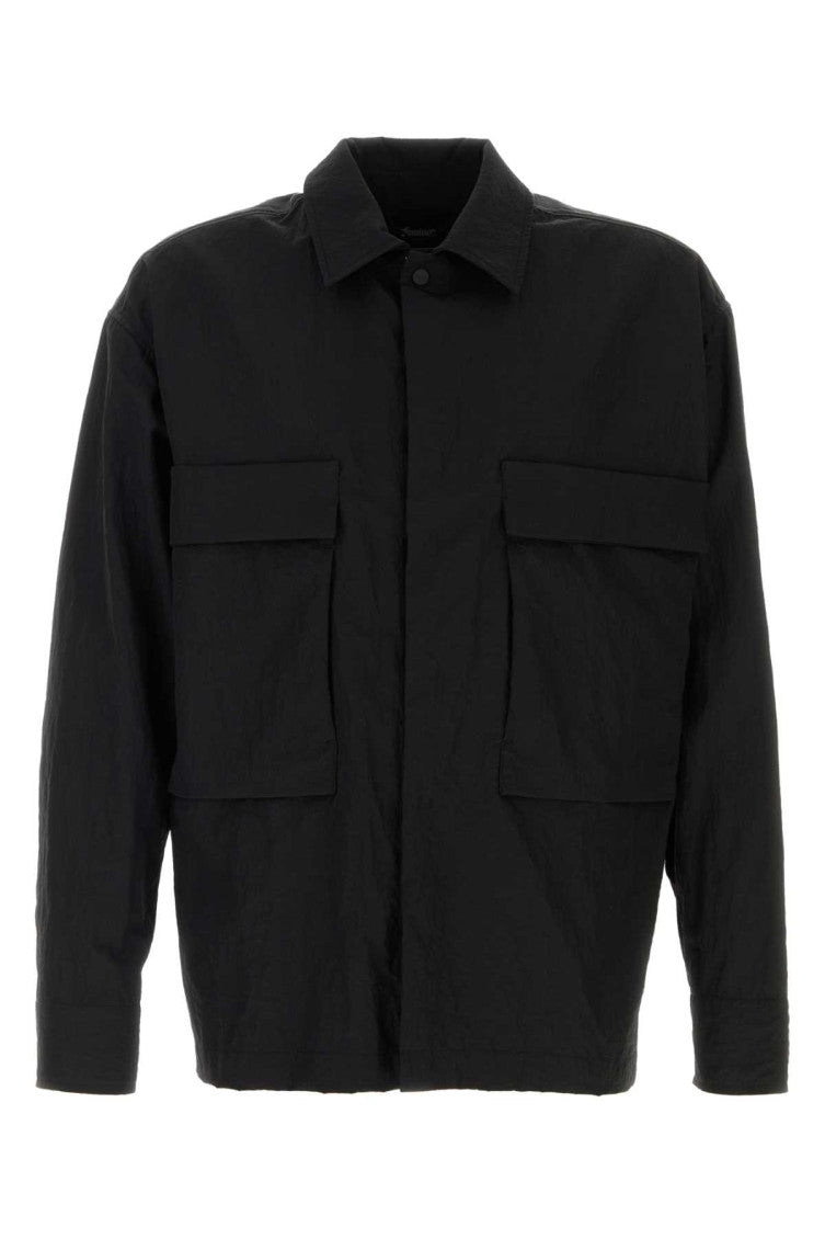 Black nylon jacket  1