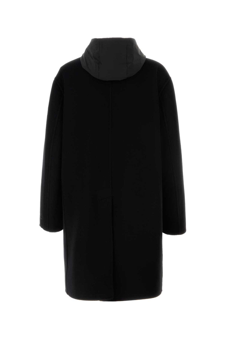 Black cashmere coat  2