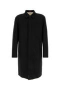 Black wool coat 1