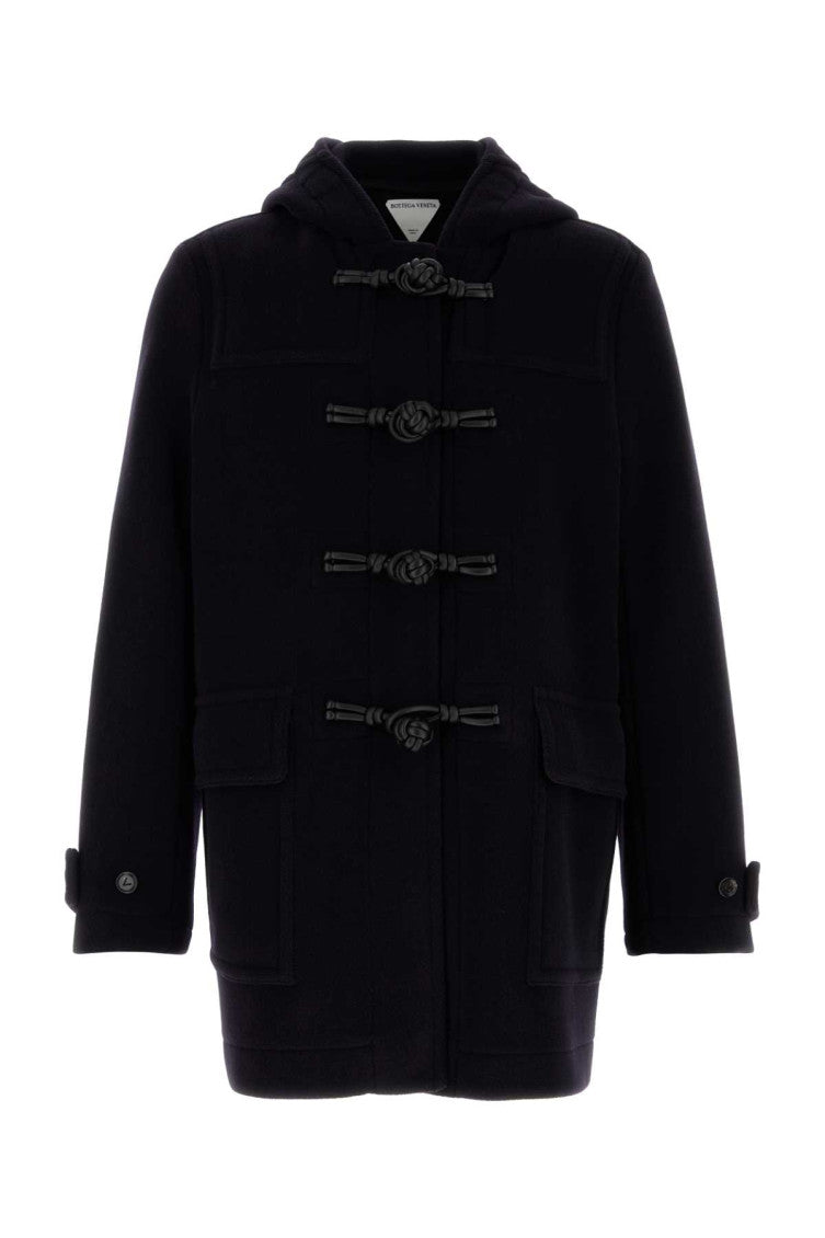 Midnight Blue Wool Duffle Coat 1