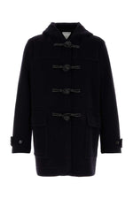 Midnight Blue Wool Duffle Coat 1