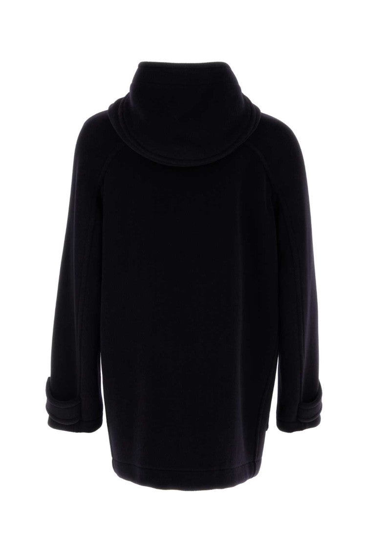 Midnight Blue Wool Duffle Coat 2
