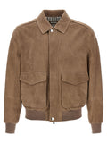 Brown 'Aviatore' jacket 1