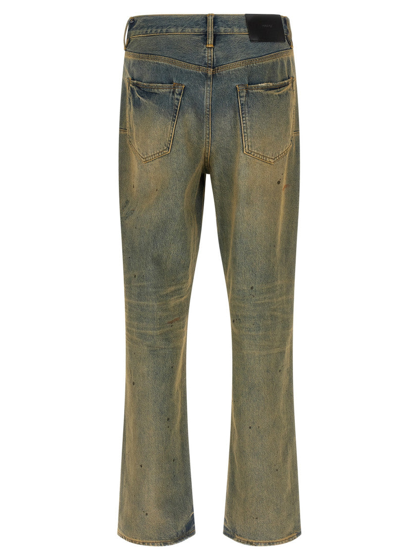 Yellow Denim Jeans 2