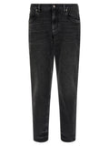 Black Logo Jeans 1