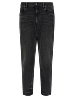 Black Logo Jeans 1
