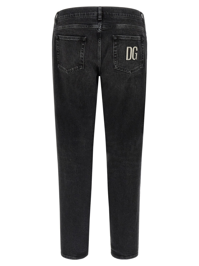 Black Logo Jeans 2