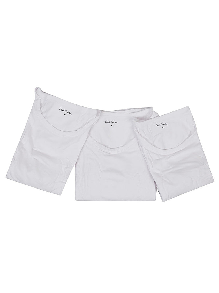 White Cotton T-shirt - 3 Pack T-Shirt 3