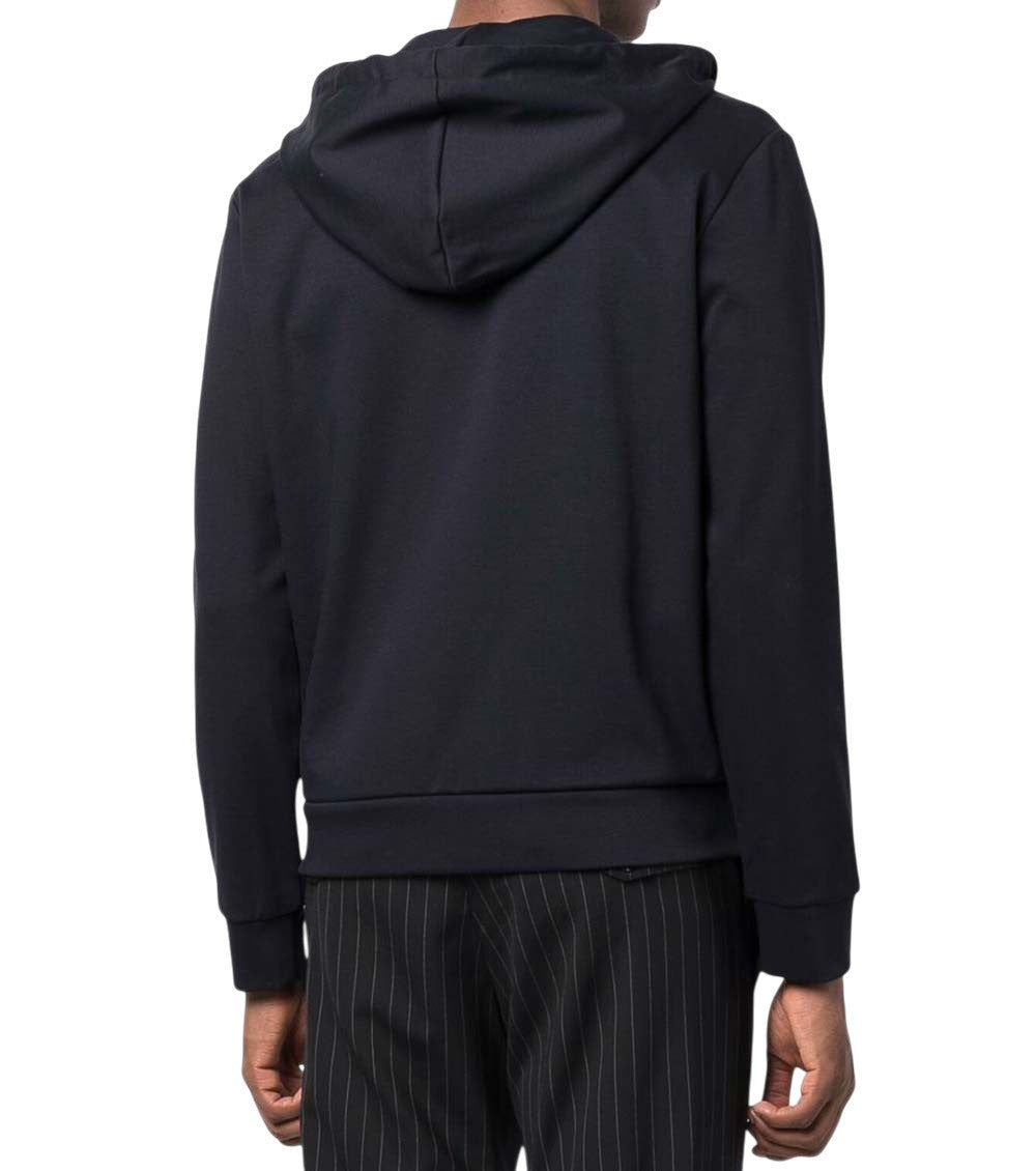 Navy Blue Hood Sweatshirt 4
