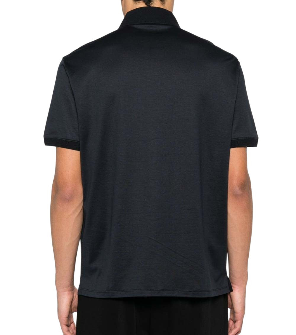 Black Shirt Collar Polo 2