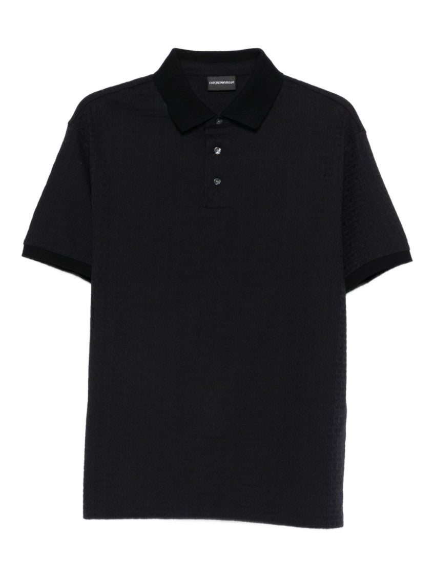 Black Short Sleeves Polo 1