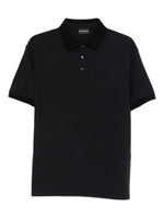 Black Short Sleeves Polo 1